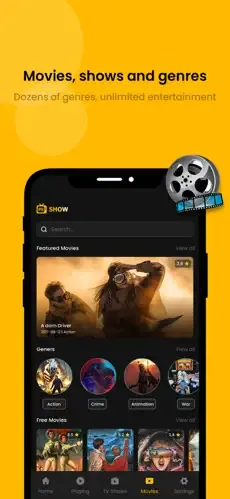 sony-burano Movies and shows